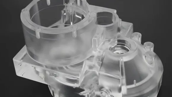 CNC-Bearbeitung transparenter Teile