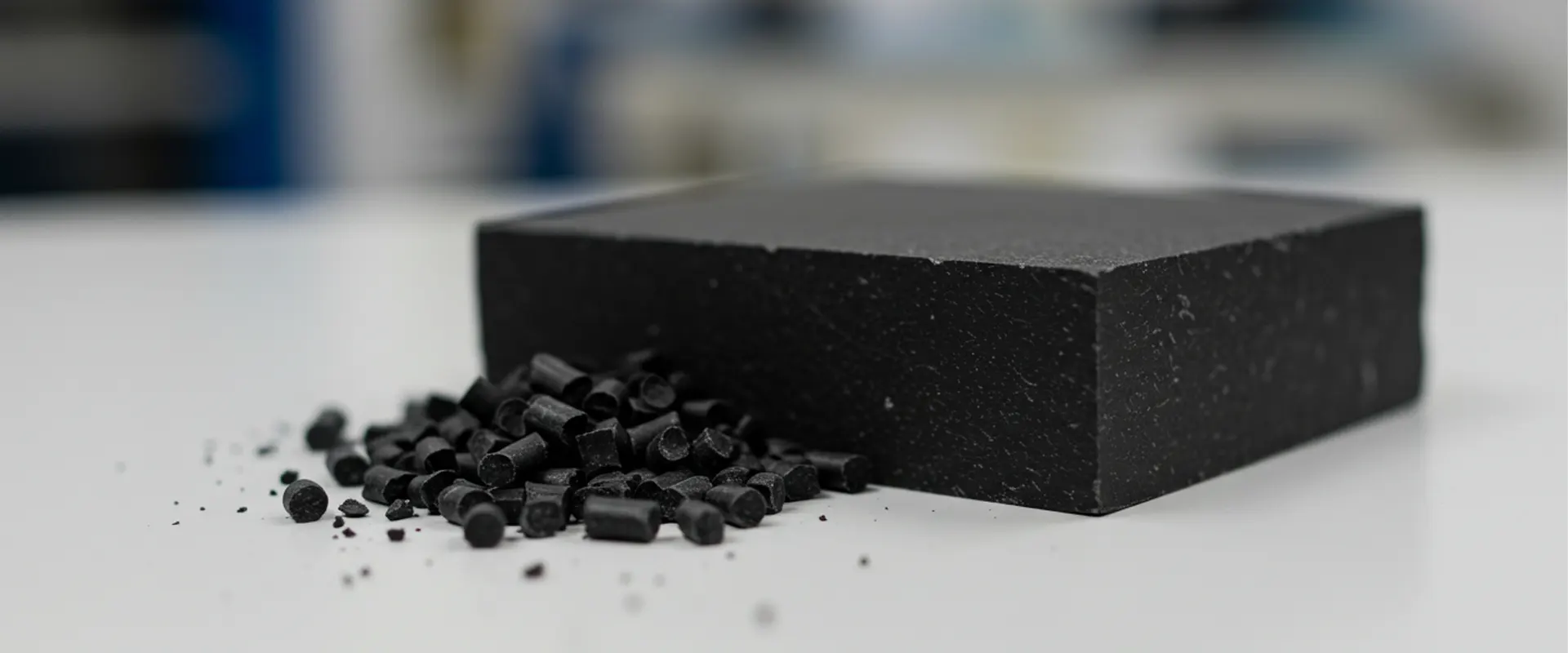 Schwarzes Copolymer Acetal