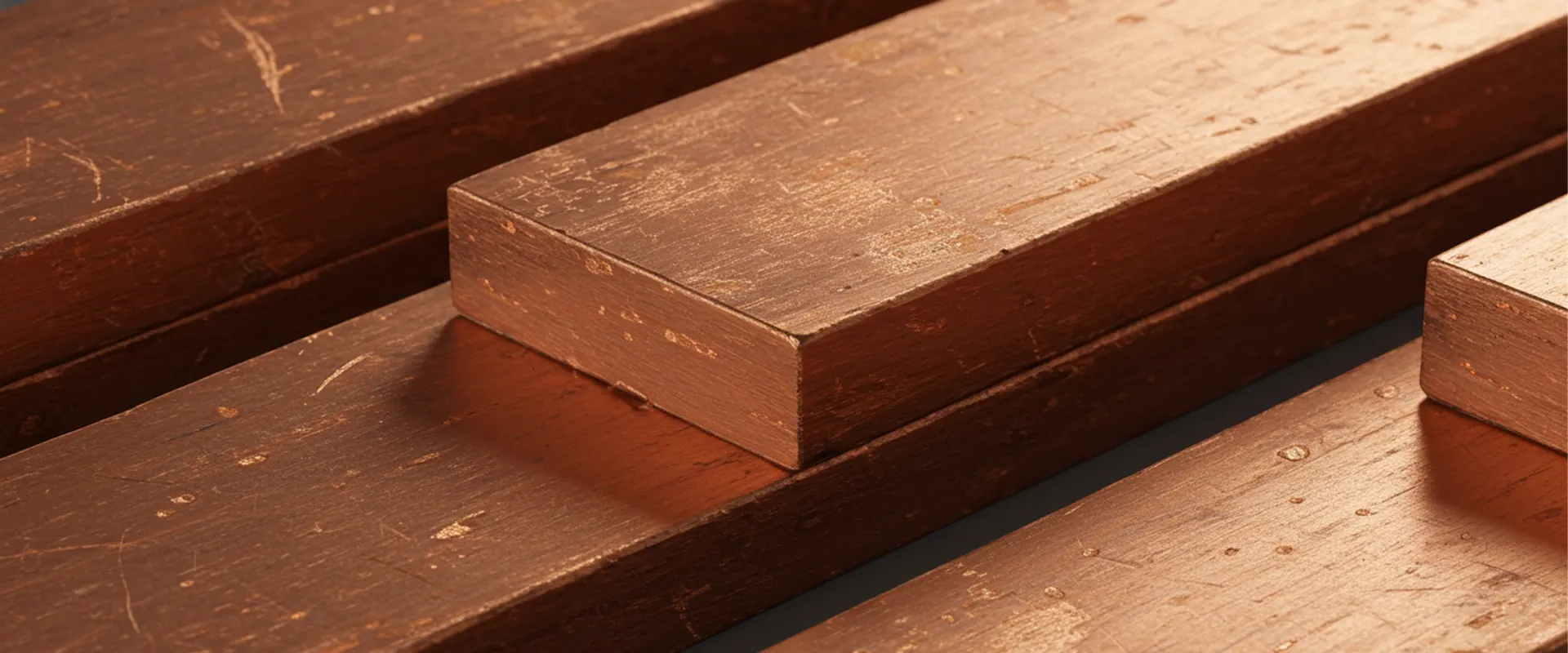 Elektrolytische Kupferbearbeitung mit harter Steigung