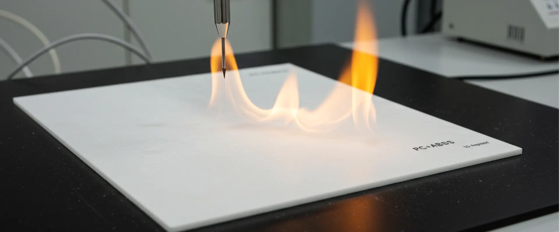 Schwer entflammbares PC+ABS