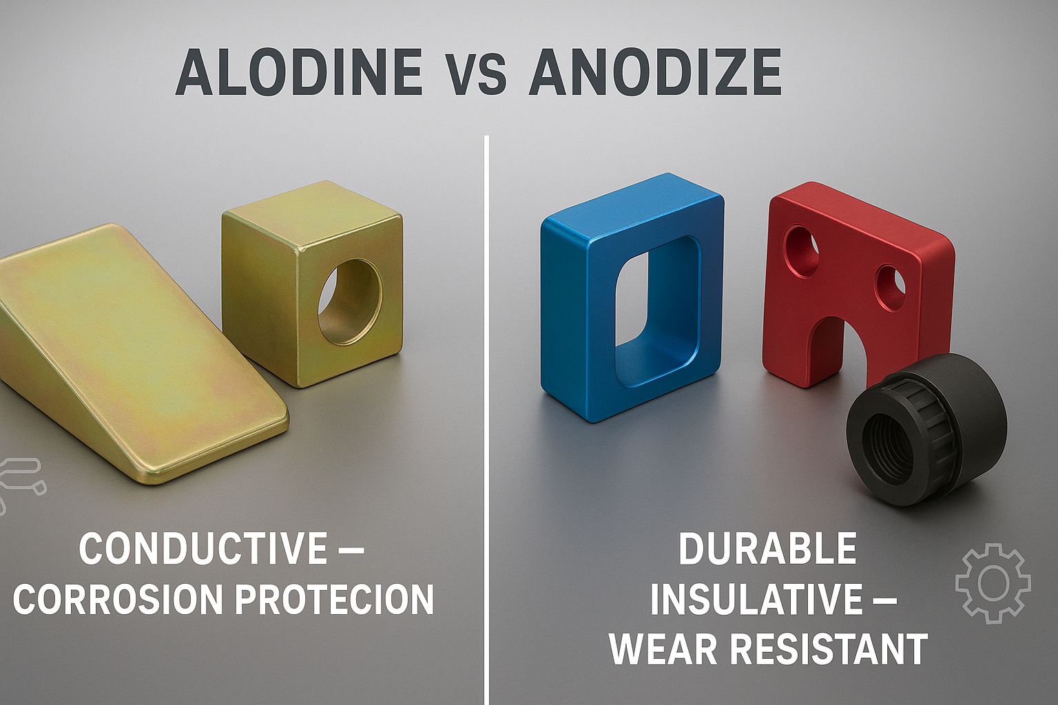 Alodin vs. Eloxieren