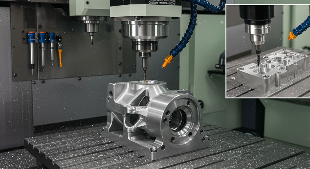 Kundenspezifische CNC-Bearbeitungsdienstleistungen für Prototypen