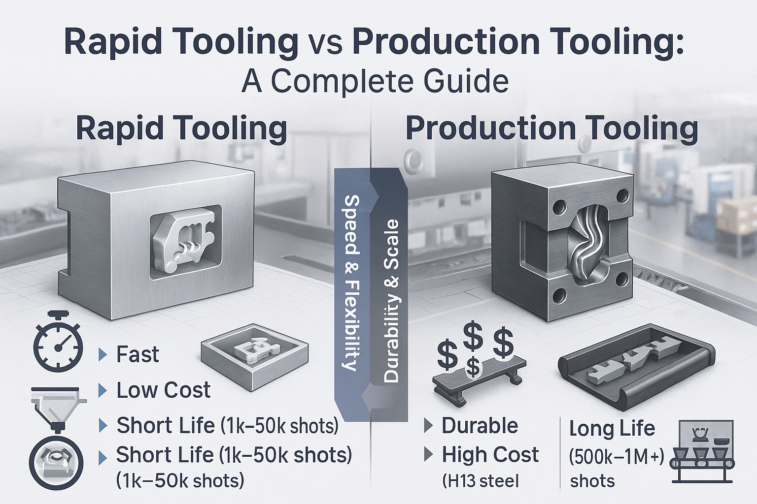 Rapid Tooling vs. Production Tooling