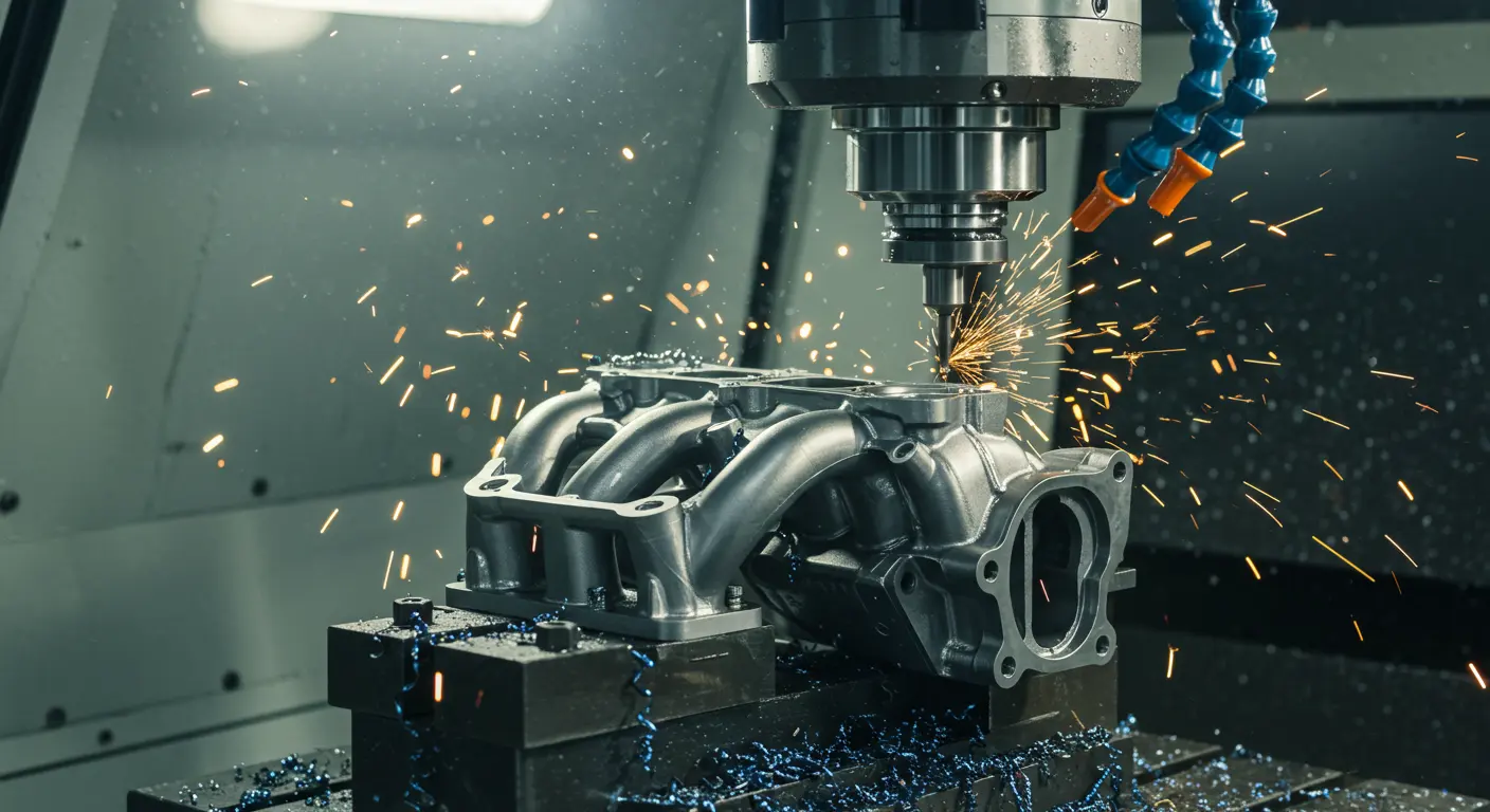 CNC-Bearbeitung von Automobilteilen