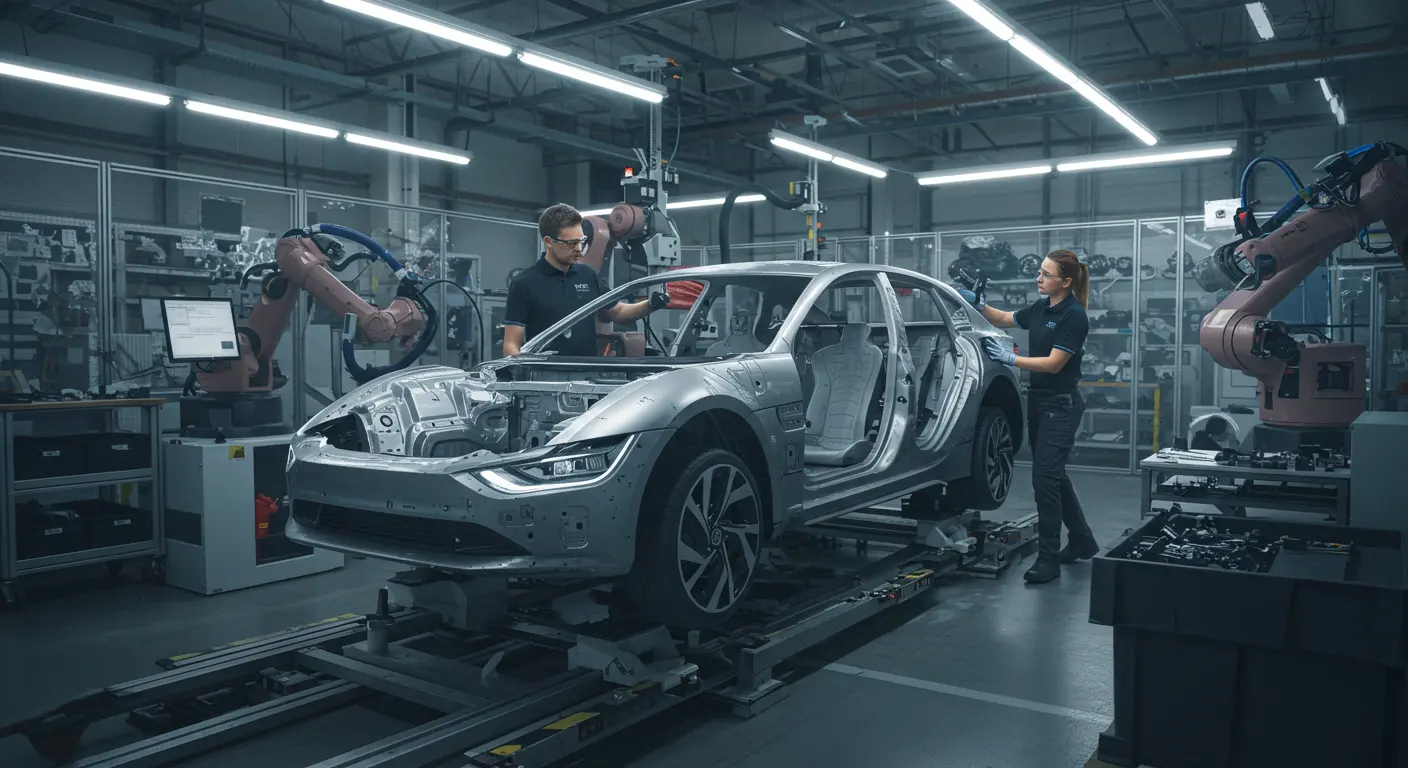 Herstellung von Prototypen in der Automobilindustrie