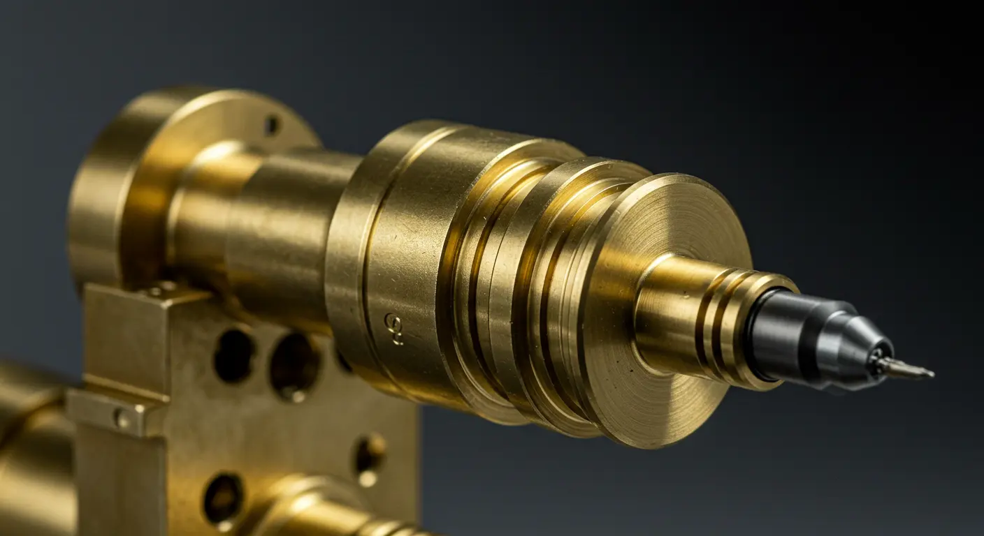 CNC-Bearbeitung von Messingteilen