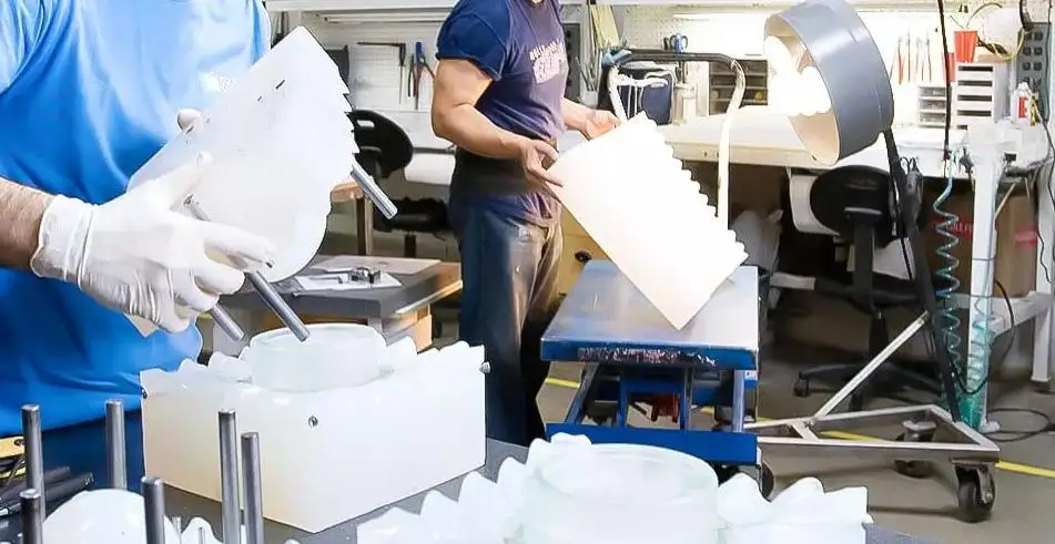 Vakuumguss mit geringem Volumen