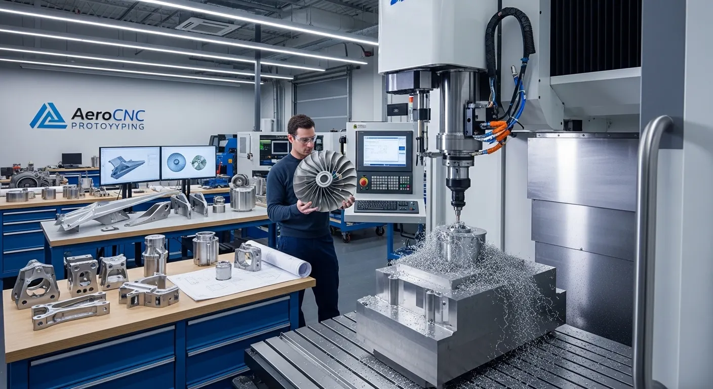 CNC-Prototyping-Dienstleistungen in der Luft- und Raumfahrt