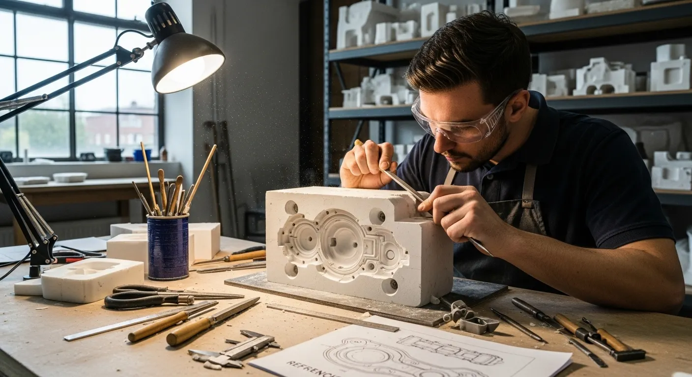 Prototyp der Formenherstellung