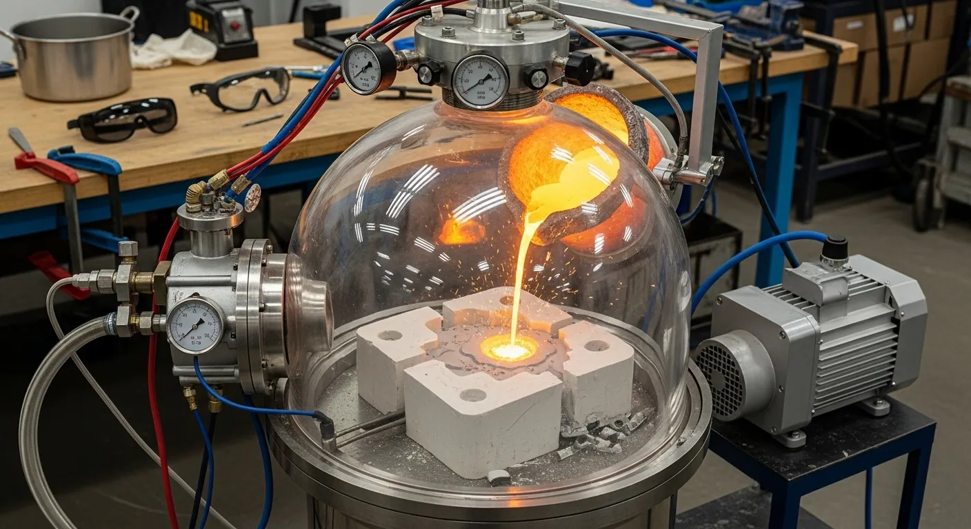 Prototyp des Vakuumgießens