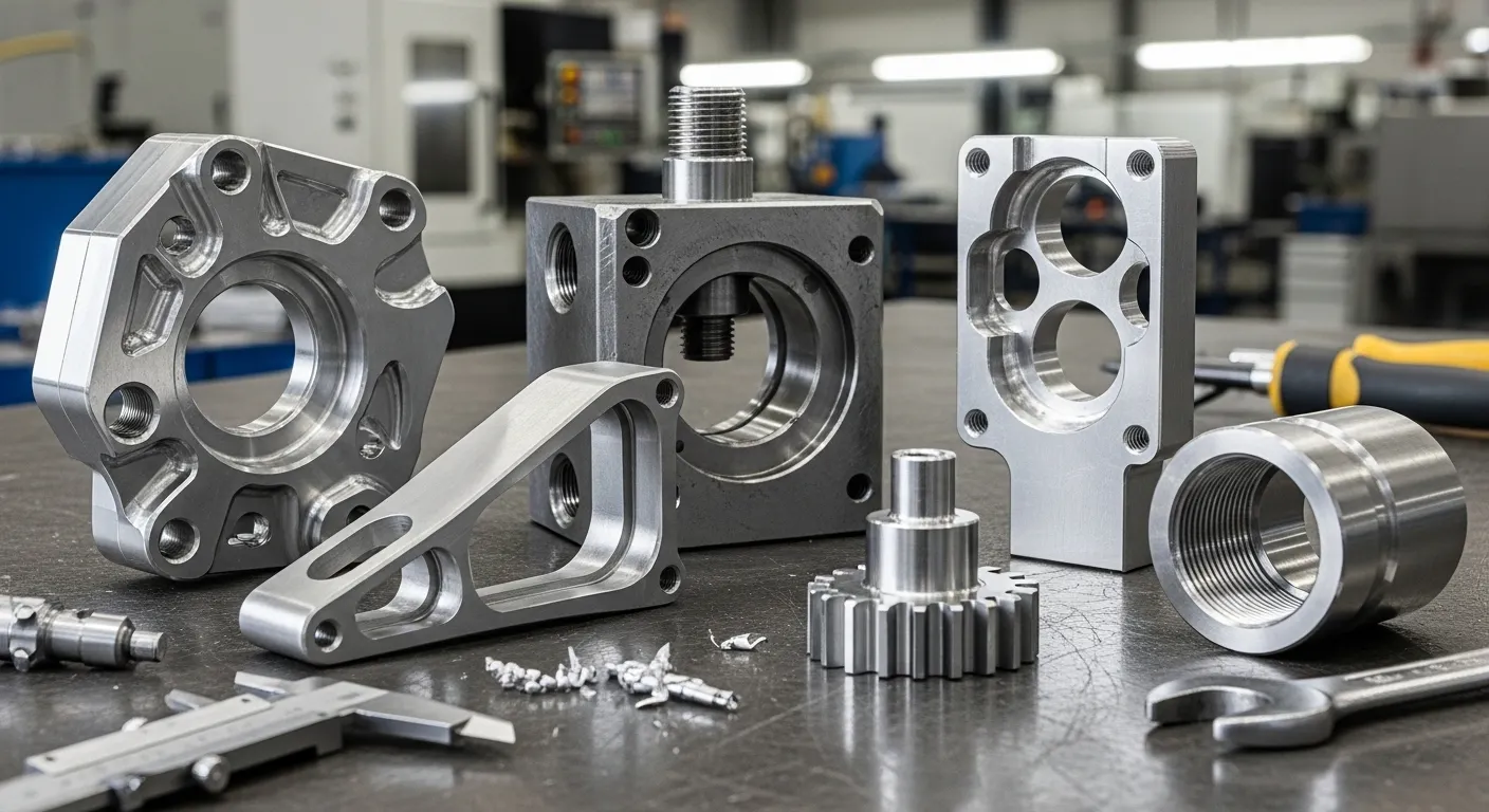 CNC-Prototypen aus Edelstahl