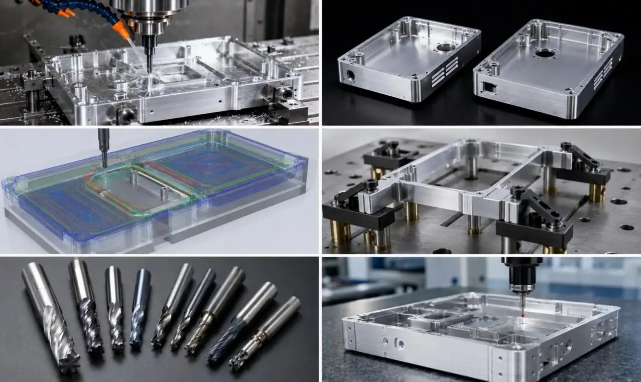 Aluminium-CNC-Gehäusebearbeitung