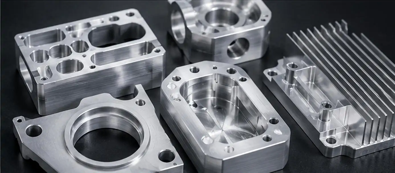 CNC-Bearbeitung von Aluminiumführung