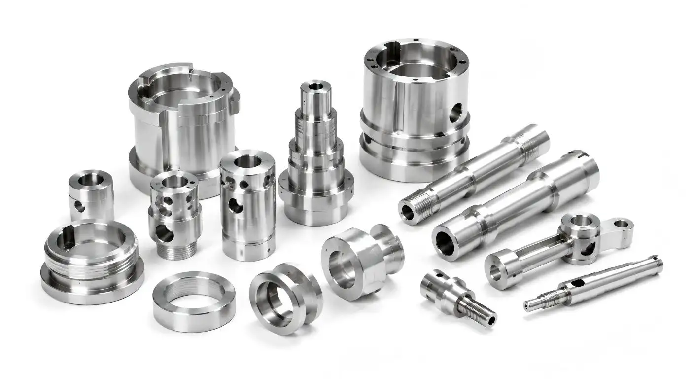 Aluminium-CNC-Dreharbeiten