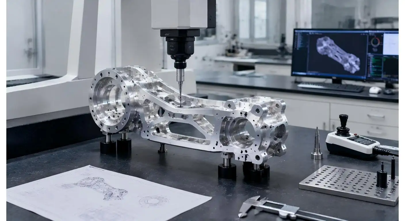 Robotik Aluminiumstrukturteilbearbeitung