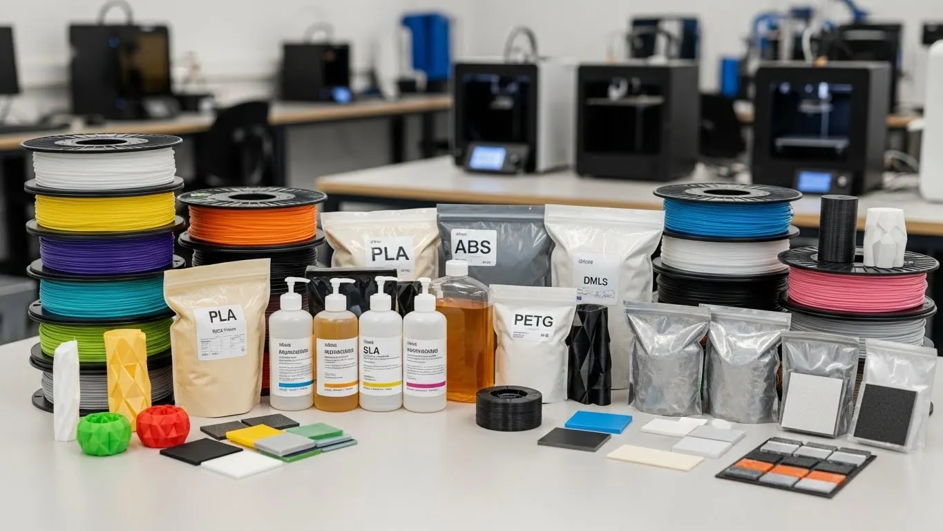 Erkundung innovativer Materialien für den 3D-Druck